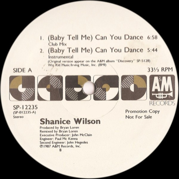 画像1: Shanice Wilson - (Baby Tell Me) Can You Dance  12"