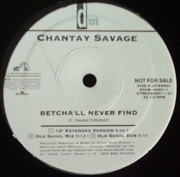 画像1: Chantay Savage - Betcha'll Never Find   12"