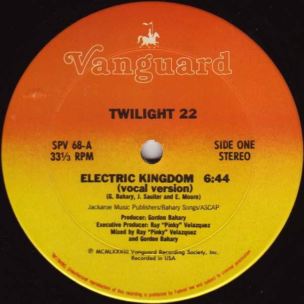 画像1: Twilight 22 - Electric Kingdom (2Vers)  12"