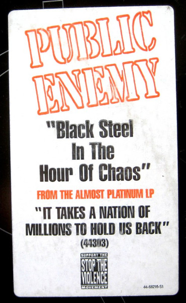画像2: Public Enemy - Black Steel In The Hour Of Chaos  12"