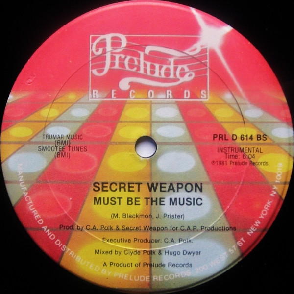 画像2: Secret Weapon - Must Be The Music  12" 