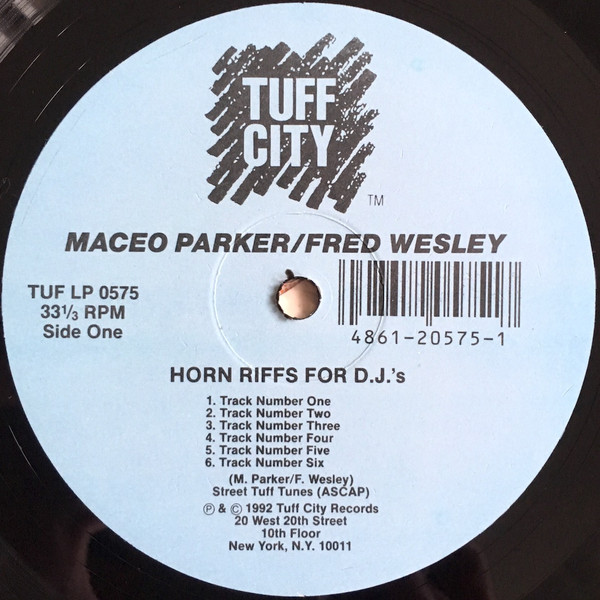 画像1: Maceo Parker/Fred Wesley - Horn Riffs For D.J.'s  LP