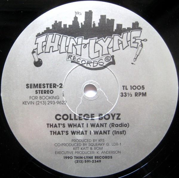 画像2: College Boyz - Let's Do It/That's What I Want  12"