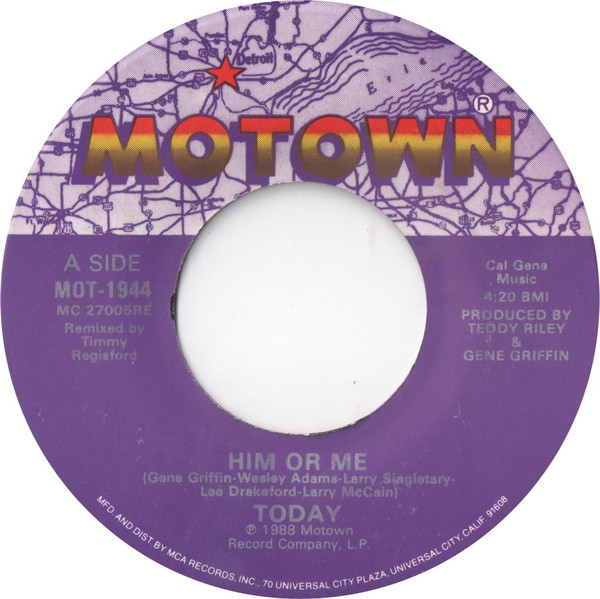 画像1: Today - Him Or Me  7"