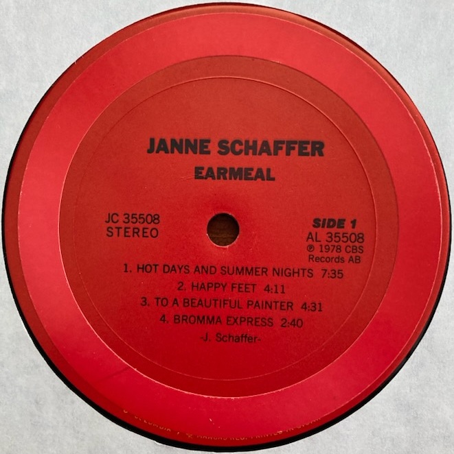 画像2: Janne Schaffer - Earmeal  LP