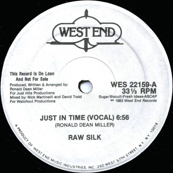 画像1: Raw Silk - Just In Time  12"