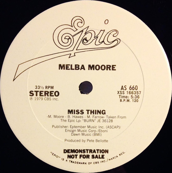 画像1: Melba Moore - Miss Thing  12"