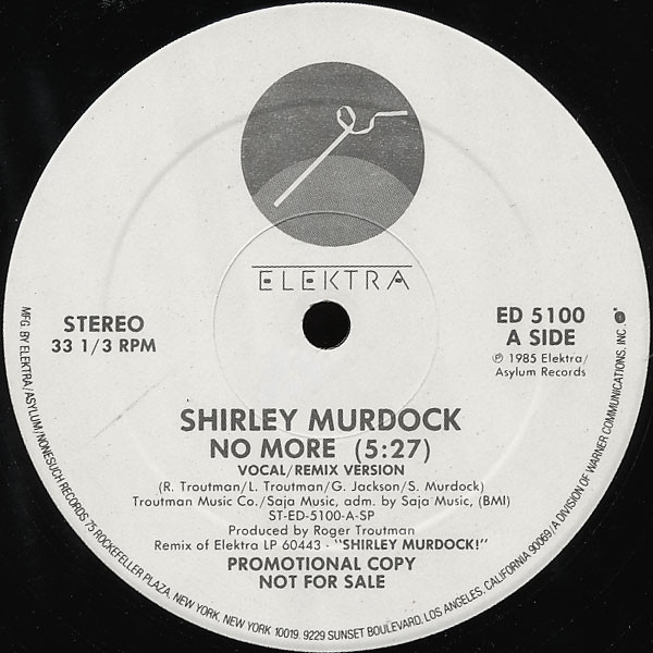 画像1: Shirley Murdock - No More 12"