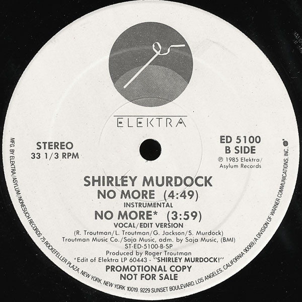 画像2: Shirley Murdock - No More 12"
