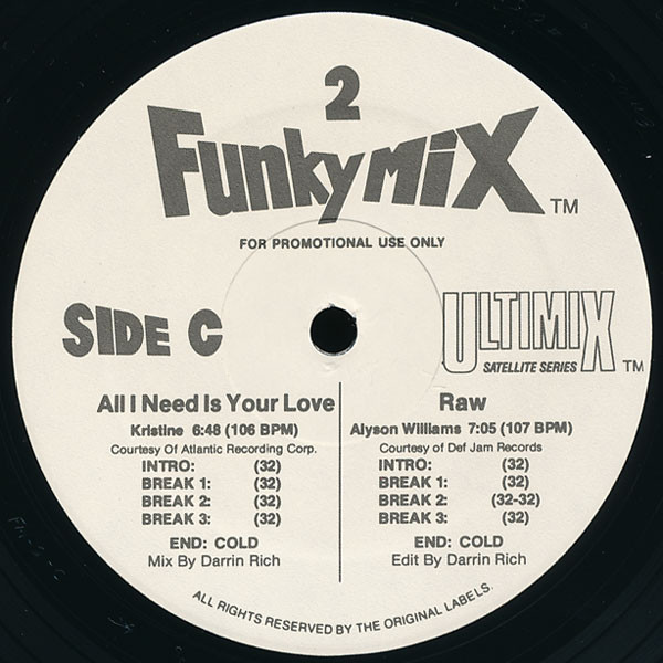 画像1: V.A  - Funkymix 2 (Record 2 C/D Only)  12"