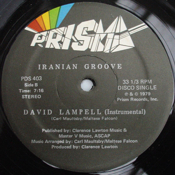 画像2: David Lampell - I Ran Iran/Iranian Groove  12"