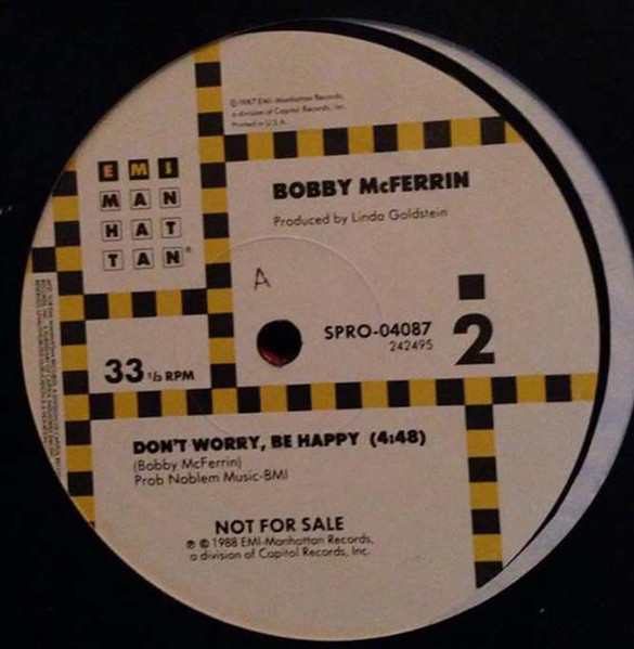 画像2: Bobby McFerrin - Good Lovin'/Drive My Car/Don't Worry, Be Happy (4:48)  12"