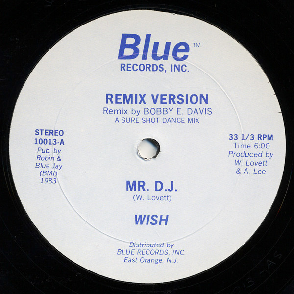 画像1: Wish - Mr. D.J. (Remix Version)  12"