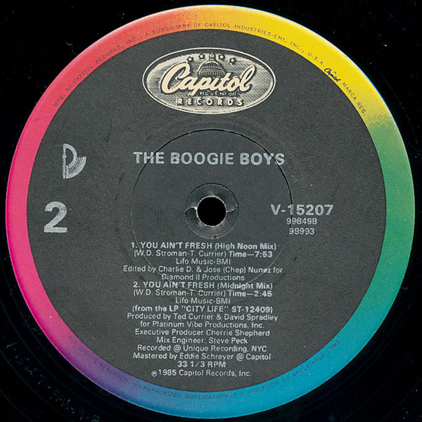 画像3: The Boogie Boys - You Ain't Fresh  12"