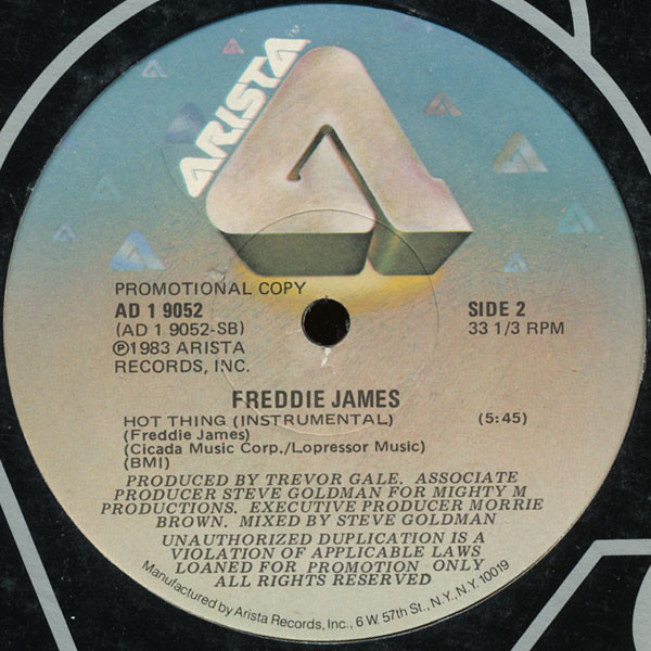 画像2: Freddie James - Hot Thing  12"