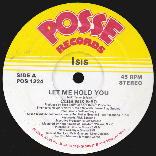 画像1: Isis - Let Me Hold You 12"