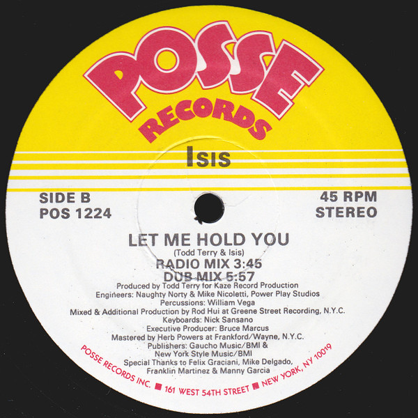 画像2: Isis - Let Me Hold You 12"