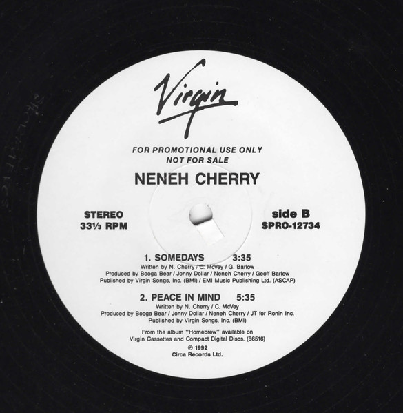 画像2: Neneh Cherry - Untitled (Homebrew) 5 Tracks Sampler  EP