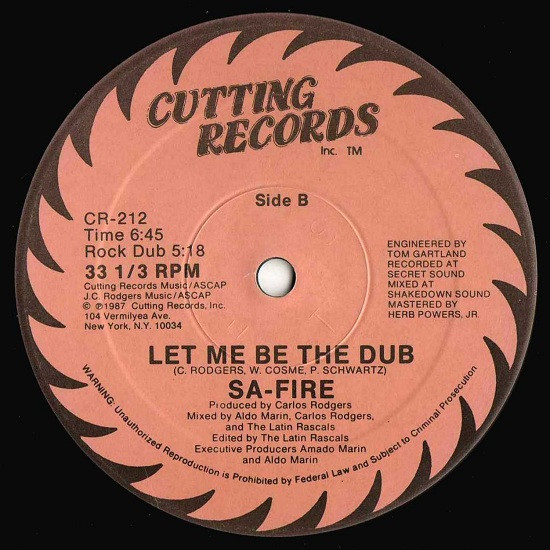 画像2: Sa-Fire - Let Me Be The One  12"