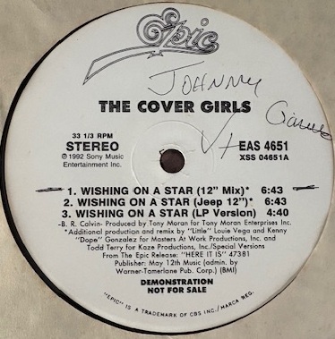 画像1: The Cover Girls - Wishing On A Star (6Vers Promo)  12"