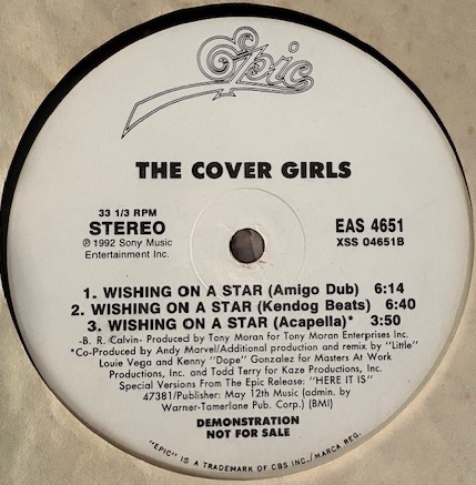 画像2: The Cover Girls - Wishing On A Star (6Vers Promo)  12"