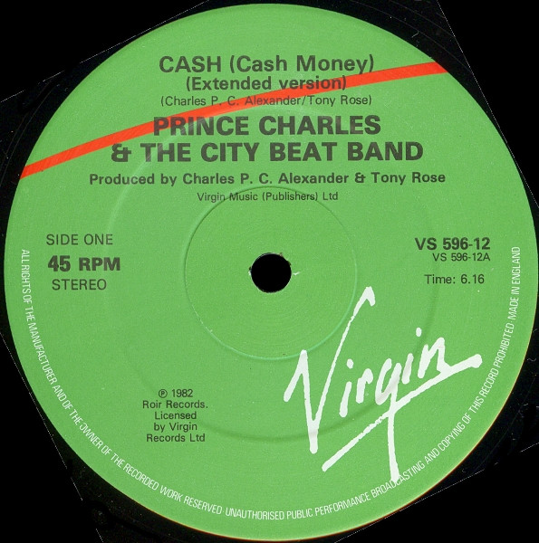 画像1: Prince Charles And The City Beat Band - Cash (Cash Money)/Jungle Stomp  12"