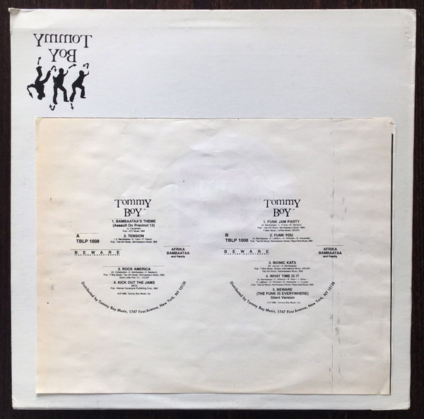 画像3: Afrika Bambaataa And Family - Beware (The Funk Is Everywhere)  LP 