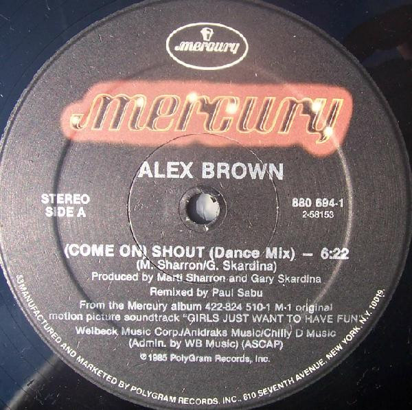画像1: Alex Brown - (Come On) Shout  12" 