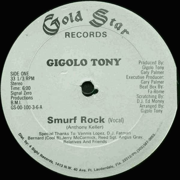 画像1: Gigolo Tony - Smurf Rock  12"