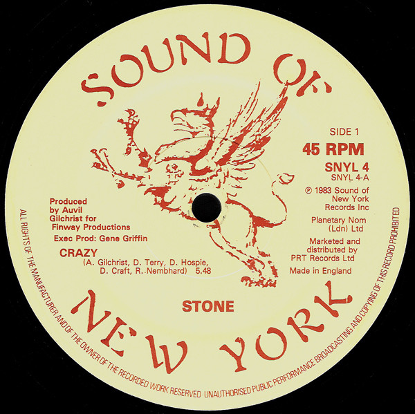画像1: Stone - Crazy/That Girl Is Hot  12" 