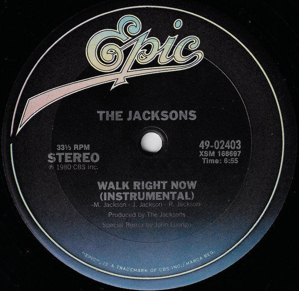 画像2: The Jacksons - Walk Right Now (Special Remix) 12"