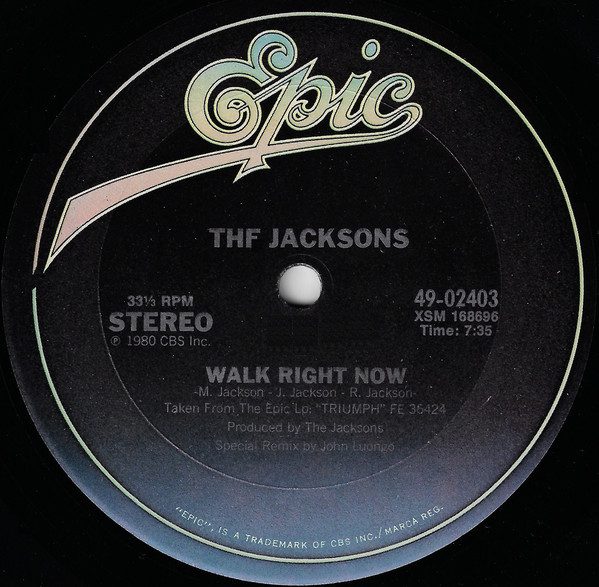 画像1: The Jacksons - Walk Right Now (Special Remix) 12"