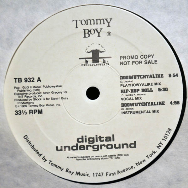 画像1: Digital Underground - Doowutchyalike/Hip Hop Doll  12" 