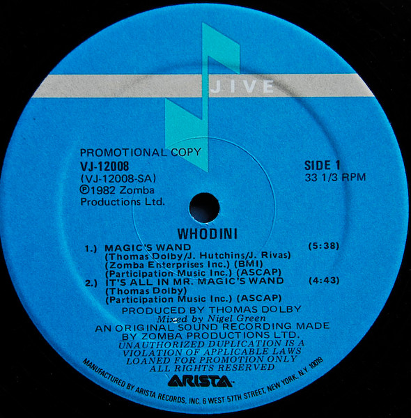 画像1: Whodini - Magic's Wand  12"