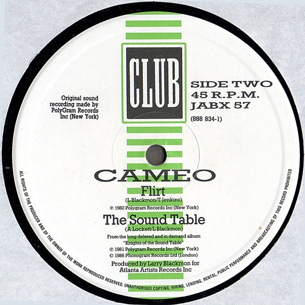 画像3: Cameo - She's Mine/Flirt/The Sound Table  12"