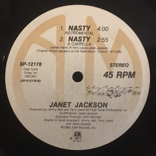 画像3: Janet Jackson - Nasty  12" 