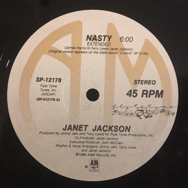 画像2: Janet Jackson - Nasty  12" 