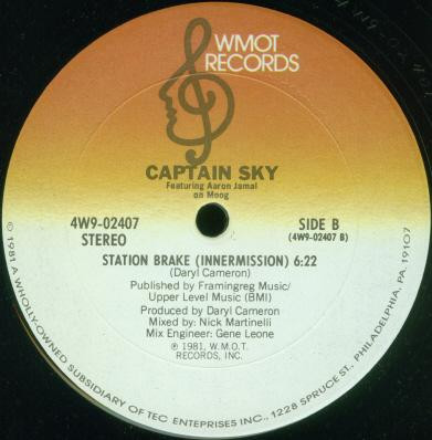 画像2: Captain Sky - Station Brake  12"