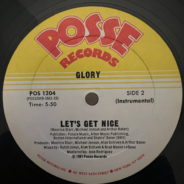 画像2: Glory - Let's Get Nice  12" 