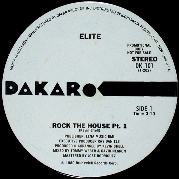 画像1: Elite - Rock The House  12"