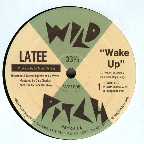 画像3: Latee - No Tricks/Wake Up (JCOR - When MCs Had Skills – #4)  12"  
