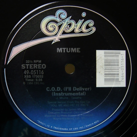 画像2: Mtume - C.O.D. (I'll Deliver)  12"  