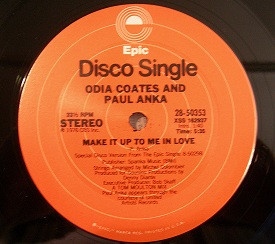 画像1: Odia Coates And  Paul Anka - Make It Up To Me In Love/You  12"  