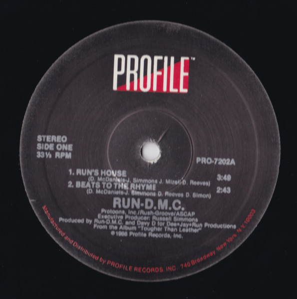 画像1: Run-D.M.C. - Run's House/Beats To The Rhymes  12"