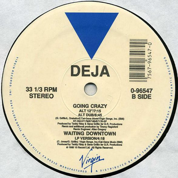画像2: Deja - Going Crazy/Waiting Downtown  12"