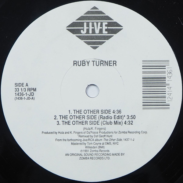 画像2: Ruby Turner - The Other Side/Leaves In The Wind  12"