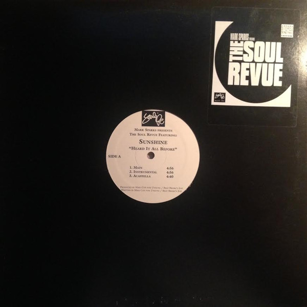 画像1: Sunshine/Who's Who - Heard It All Before/Don't Ever Go  12"