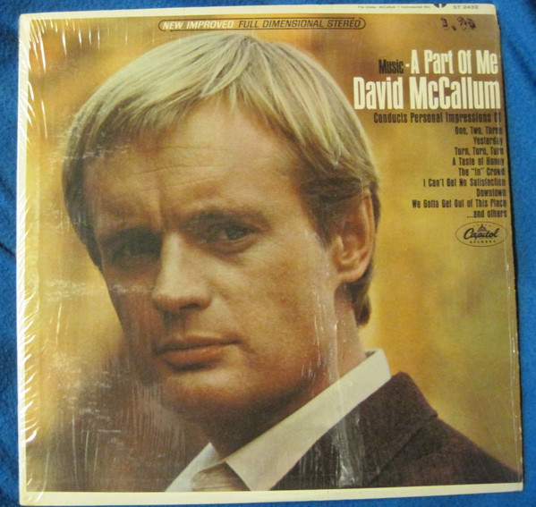 画像1: David McCallum - Music - A Part Of Me  LP