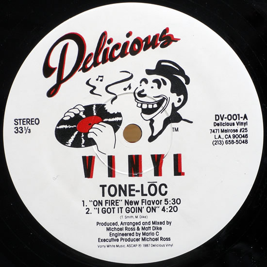 画像1: Tone-Lōc - On Fire/I Got It Goin' On  12" 
