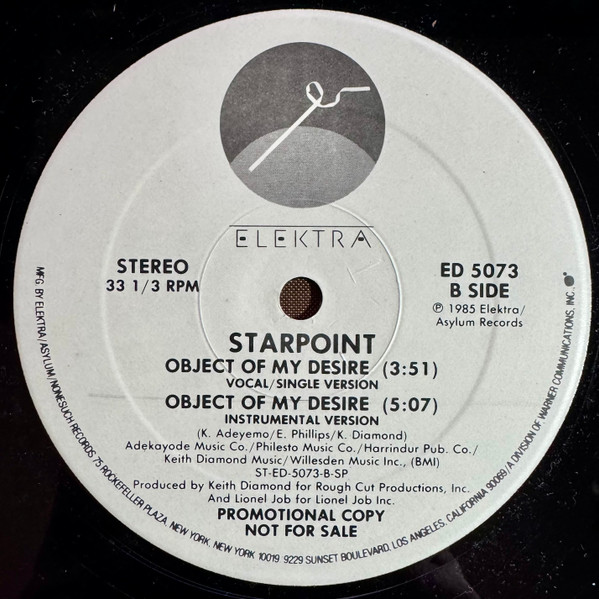 画像2: Starpoint - Object Of My Desire  12"
